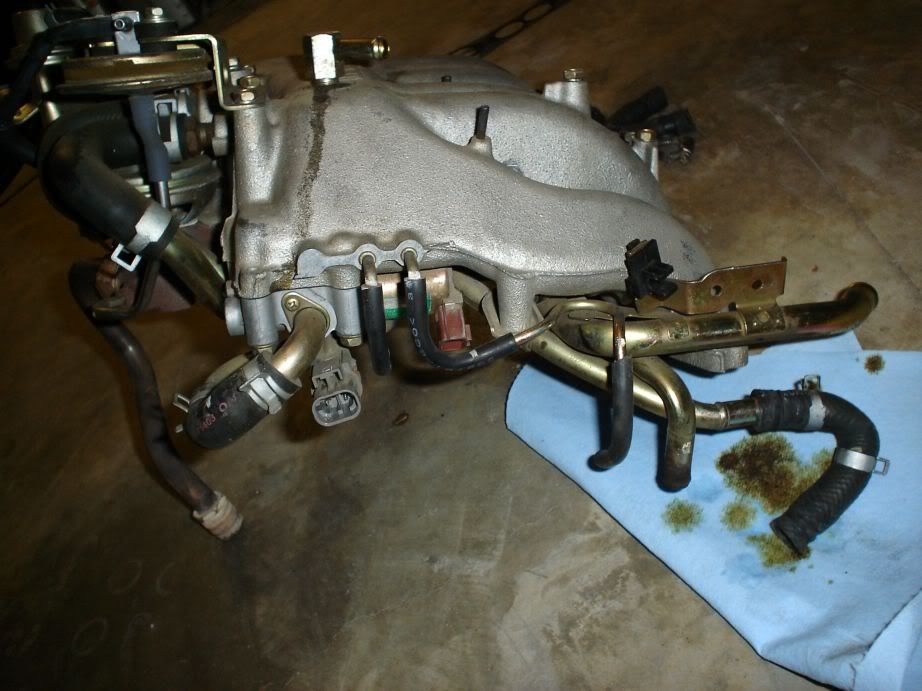 Removed VG33 intake manifold Nissan Frontier Forum